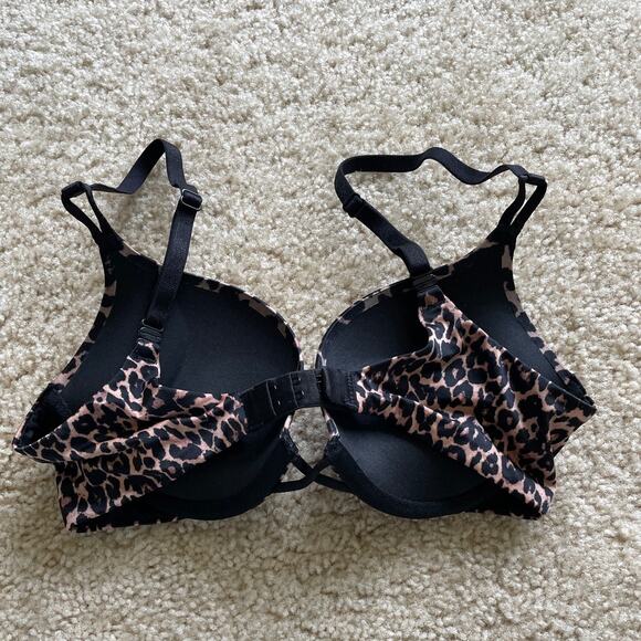 Leopard Victoria's Secret Bombshell Bra 32B - Picture 2 of 7